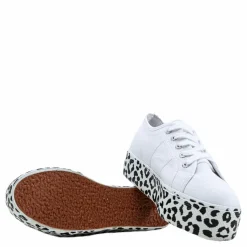 Superga 2790 Cotw Printed Foxin White Vit Outlet