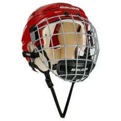 4500 Helmet Combo Red*Bauer Best
