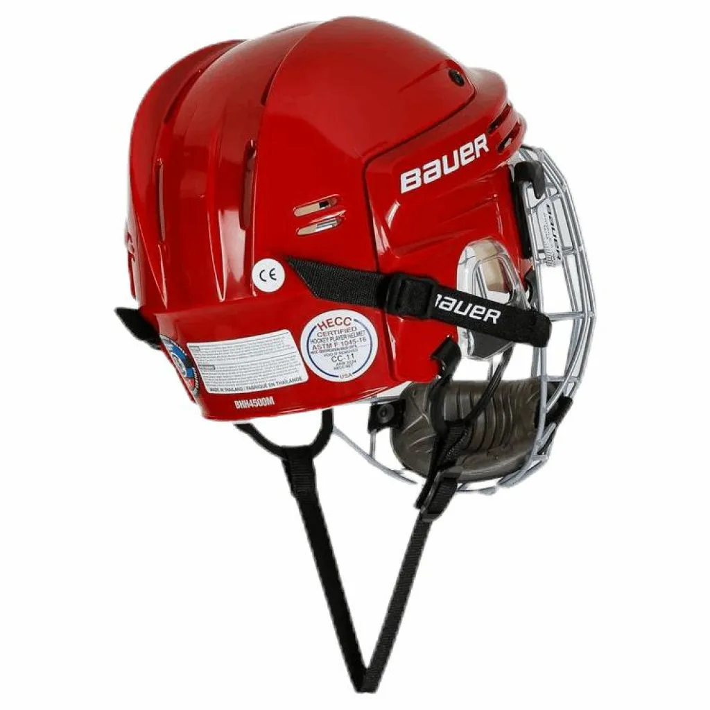 4500 Helmet Combo Red*Bauer Best
