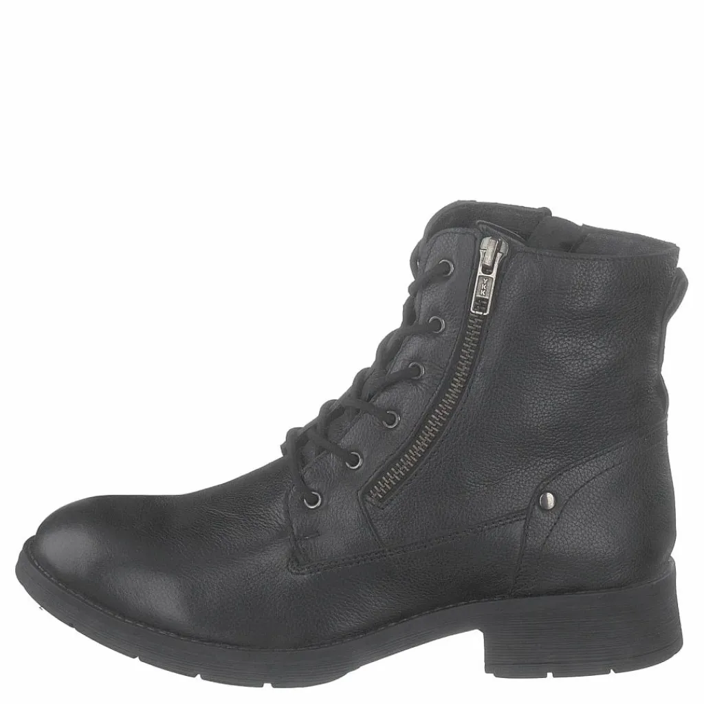Gulliver 451-5010 Leather Warm Lined Black Svart Clearance