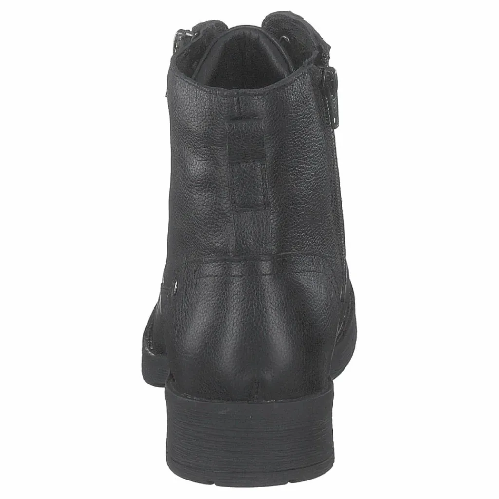 Gulliver 451-5010 Leather Warm Lined Black Svart Clearance
