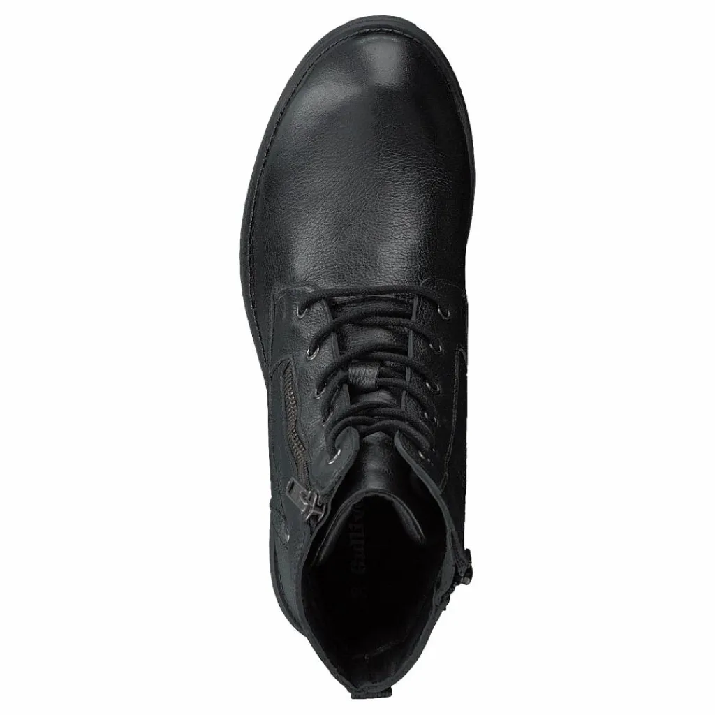 Gulliver 451-5010 Leather Warm Lined Black Svart Clearance