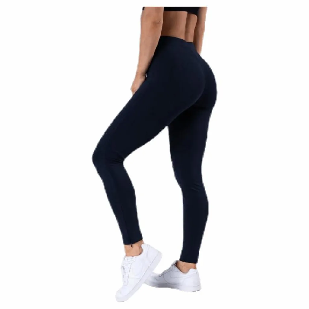 Champion 7/8 Leggings Blue Blå New