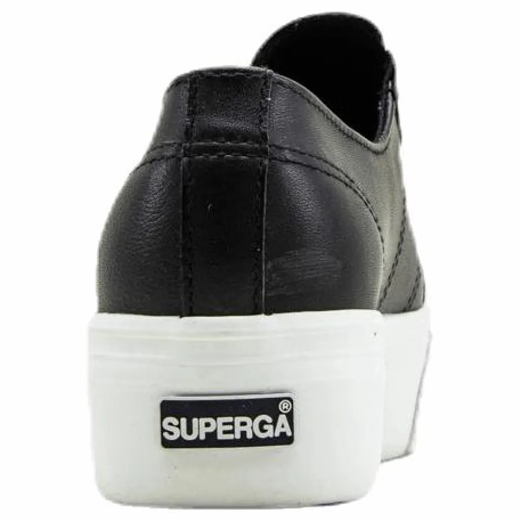 2790 Naplng Cotw White/Black*Superga Discount
