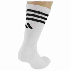 adidas 3 Pk Crew White Vit Sale