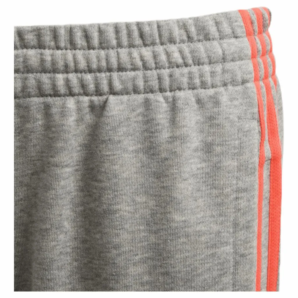 adidas 3 Stripe Girls Pants Pink/Grey Rosa och Grå Sale