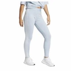 adidas 3 Stripes Leggings Blue Vit Discount