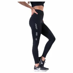 7/8 Swoosh Run Tight Black*Nike New