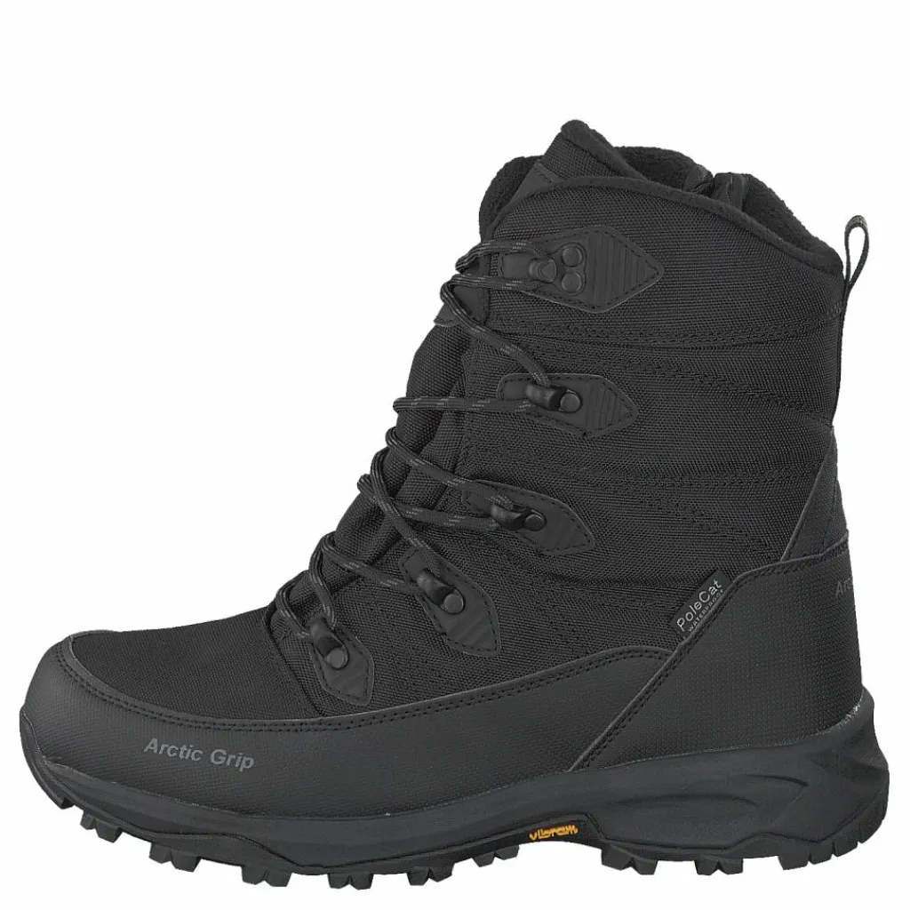 Polecat 430-8921 Vibram Arctic Grip Black Svart Online