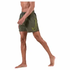 Nike Swim 5" Volley Short Big Swoosh Green Grön Best