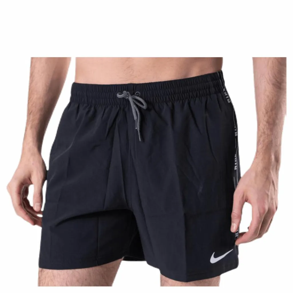 5" Volley Short Logo Black*Nike Swim Clearance