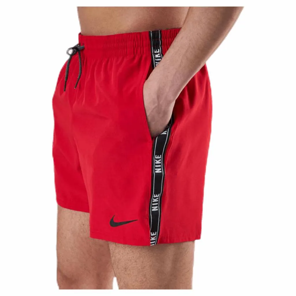 5" Volley Short Logo Red*Nike Swim New