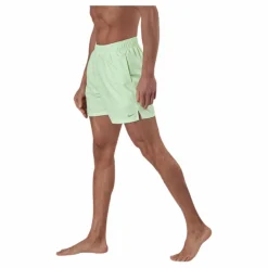 Nike Swim 5" Volley Short Solid Green/Yellow Grön Discount