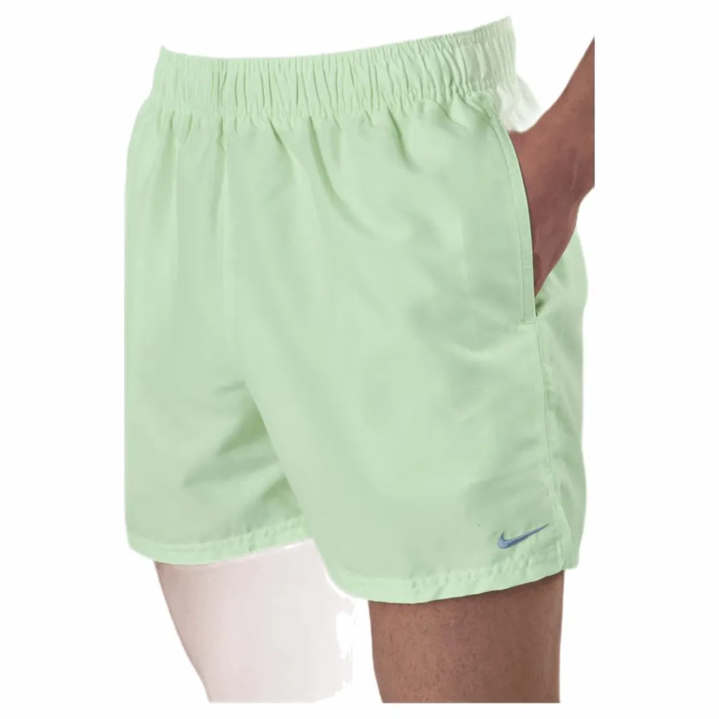 Nike Swim 5" Volley Short Solid Green/Yellow Grön Discount