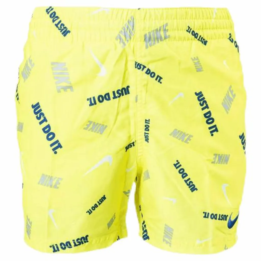4" Volly Short Logofetti Junior Yellow*Nike Swim Best