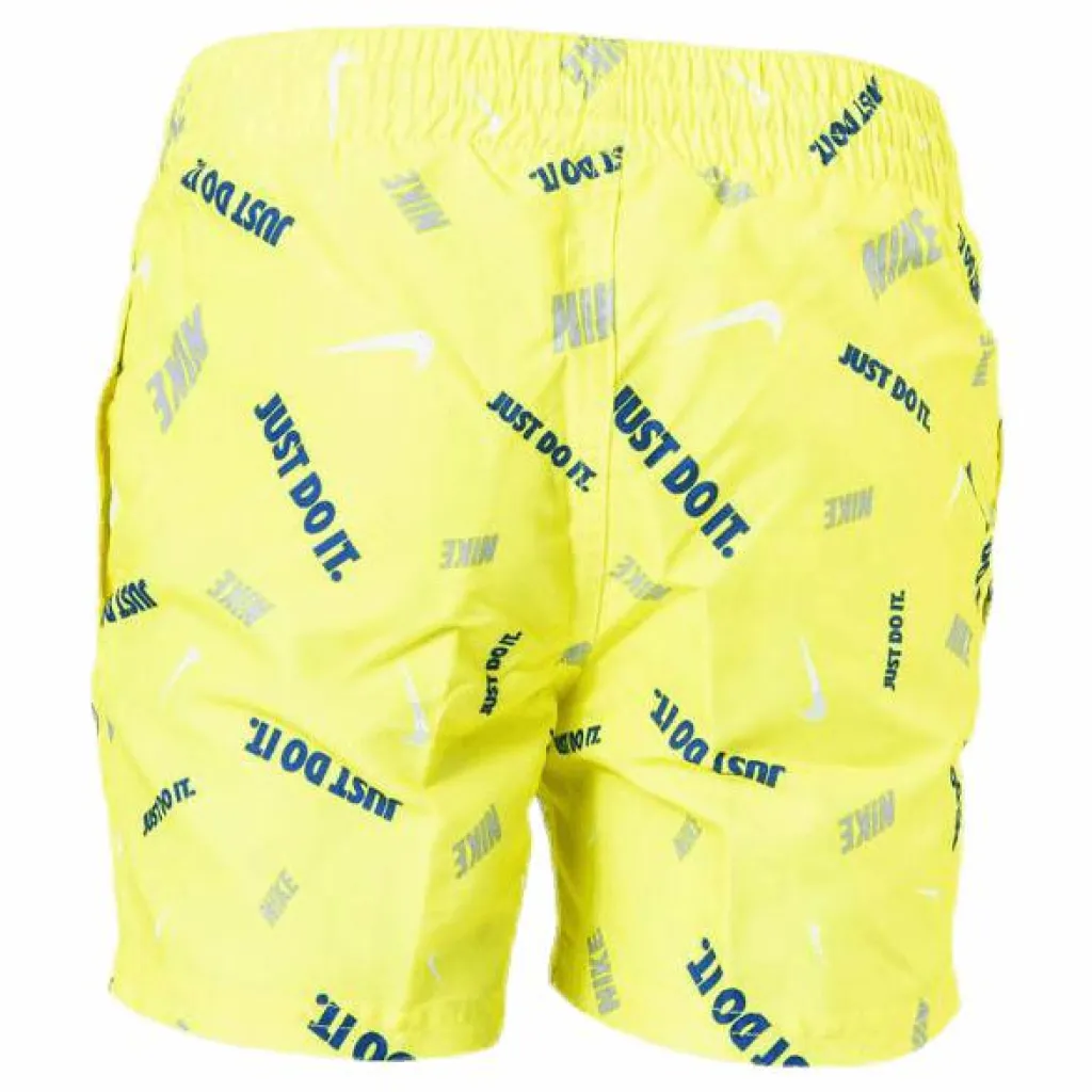 4" Volly Short Logofetti Junior Yellow*Nike Swim Best