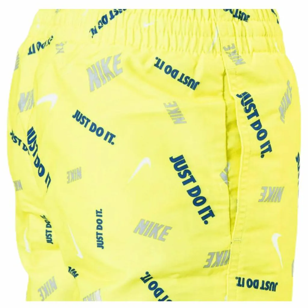 4" Volly Short Logofetti Junior Yellow*Nike Swim Best
