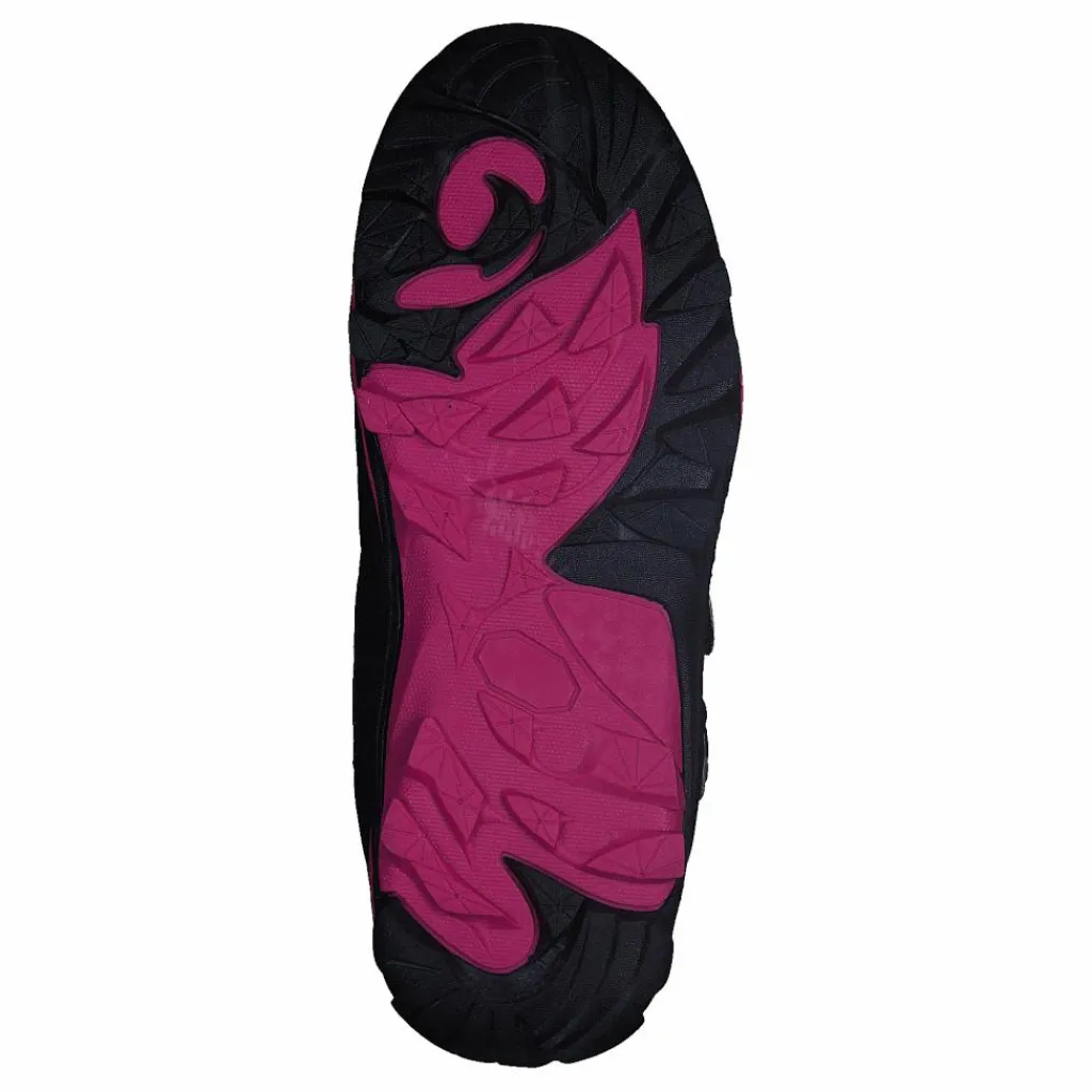 435-6608 Waterproof Warm Lined Black/Fuchsia*Gulliver Outlet