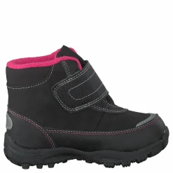 430-2962 Waterproof Warm Lined Black/fuchsia*Gulliver New
