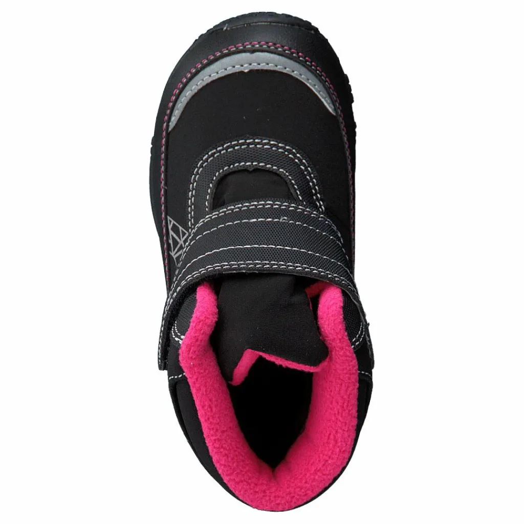 430-2962 Waterproof Warm Lined Black/fuchsia*Gulliver New