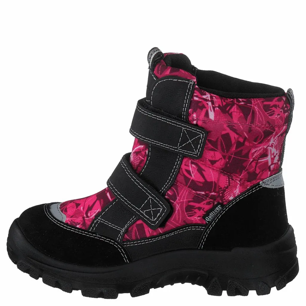 Gulliver 414-6107 Waterproof Warm Lined Fuchsia Rosa och Svart Best