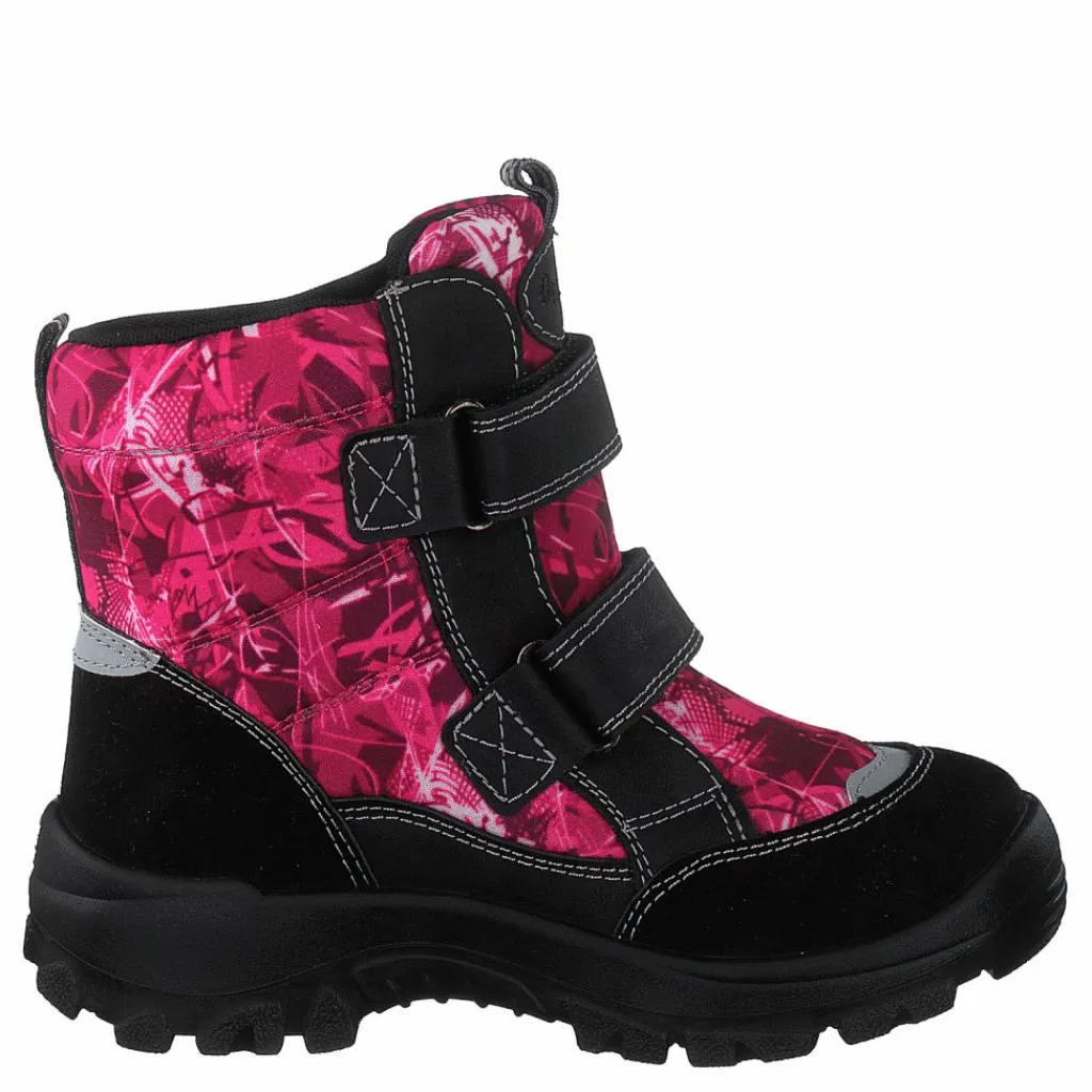 Gulliver 414-6107 Waterproof Warm Lined Fuchsia Rosa och Svart Best