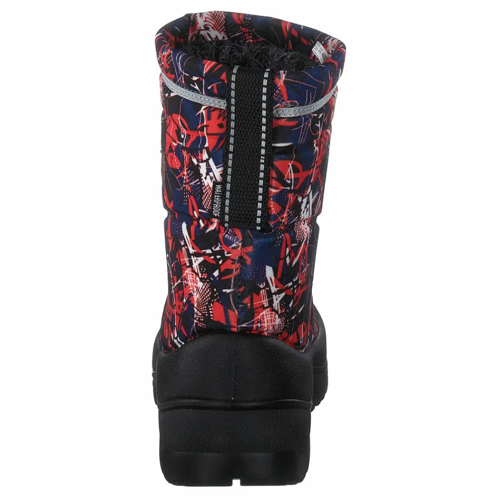414-8001 Waterproof Warm Lined Navy/red*Gulliver Clearance