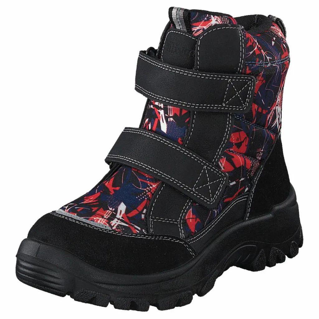 Gulliver 414-6107 Waterproof Warm Lined Navy/red Blå Online