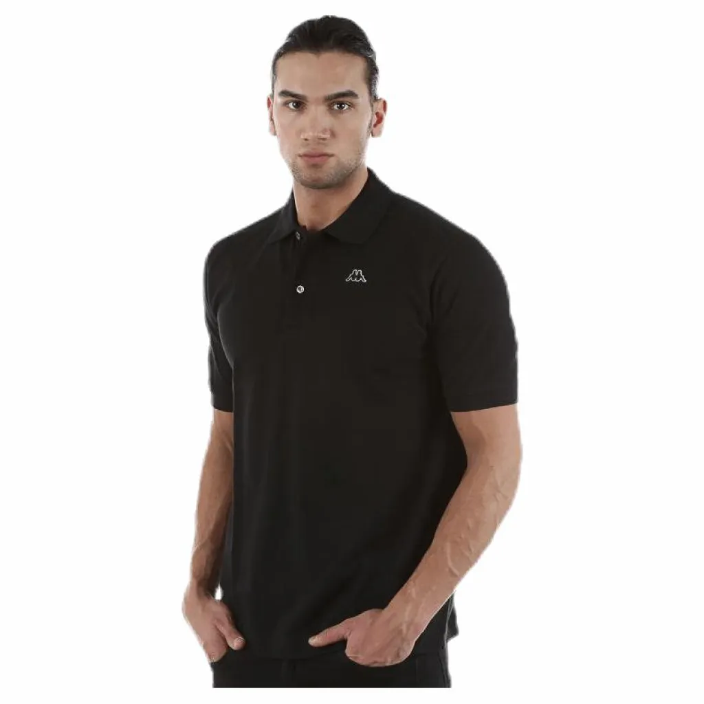 Kappa Aarau Black Svart Discount