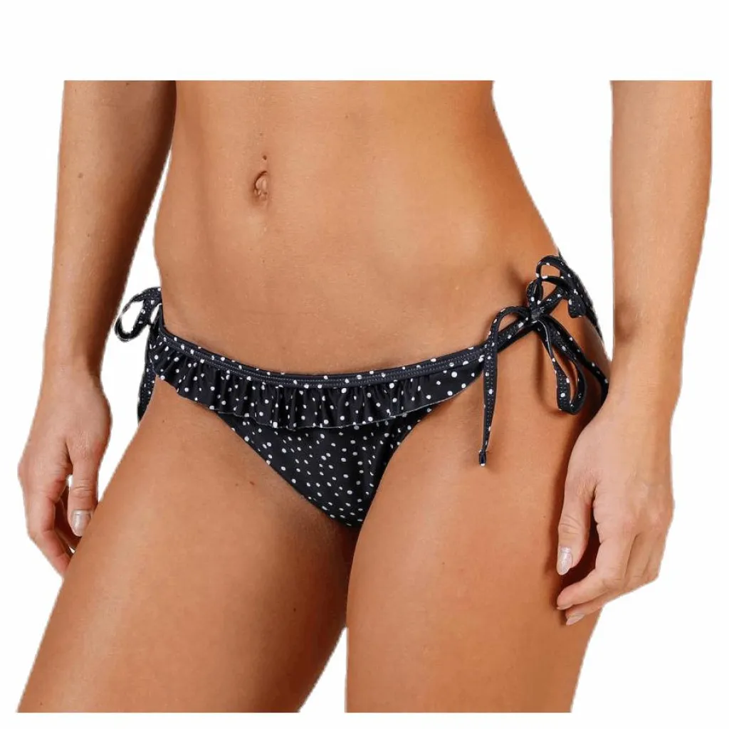 Wyte Abigail Frill Tanga Black Svart