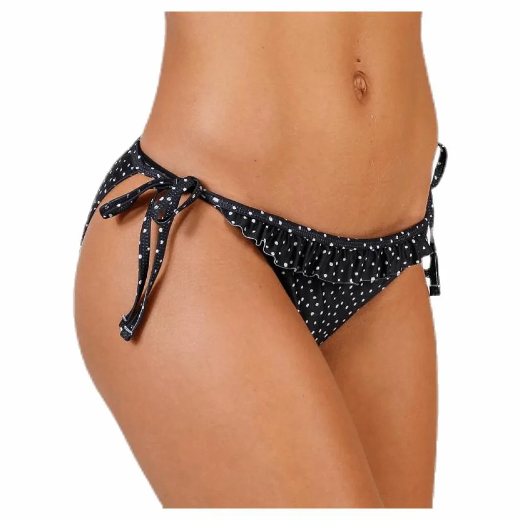 Wyte Abigail Frill Tanga Black Svart