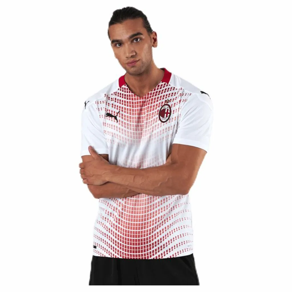 AC Milan Away Shirt Replica White/Red*Puma