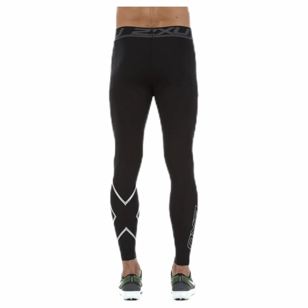 2XU Accelerate Compression Tights Black/Silver Svart och Silver Outlet