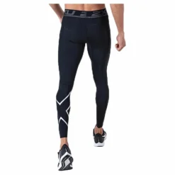 2XU Accelerate Compression Tights Black/Silver Svart och Silver Outlet