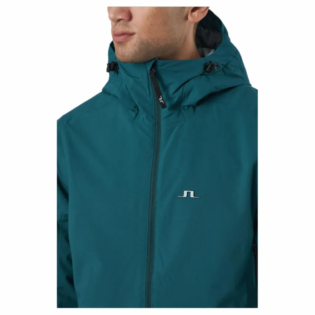 J.Lindeberg Ace Ski Jacket Treeline Green Turkos New