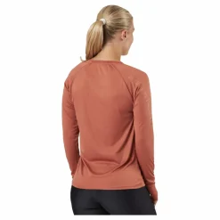 Röhnisch Active Logo Long Sleeve Copper Brown Orange Hot