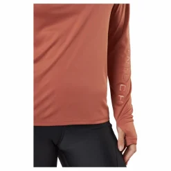 Röhnisch Active Logo Long Sleeve Copper Brown Orange Hot