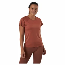Active Logo Tee Copper Brown*Röhnisch