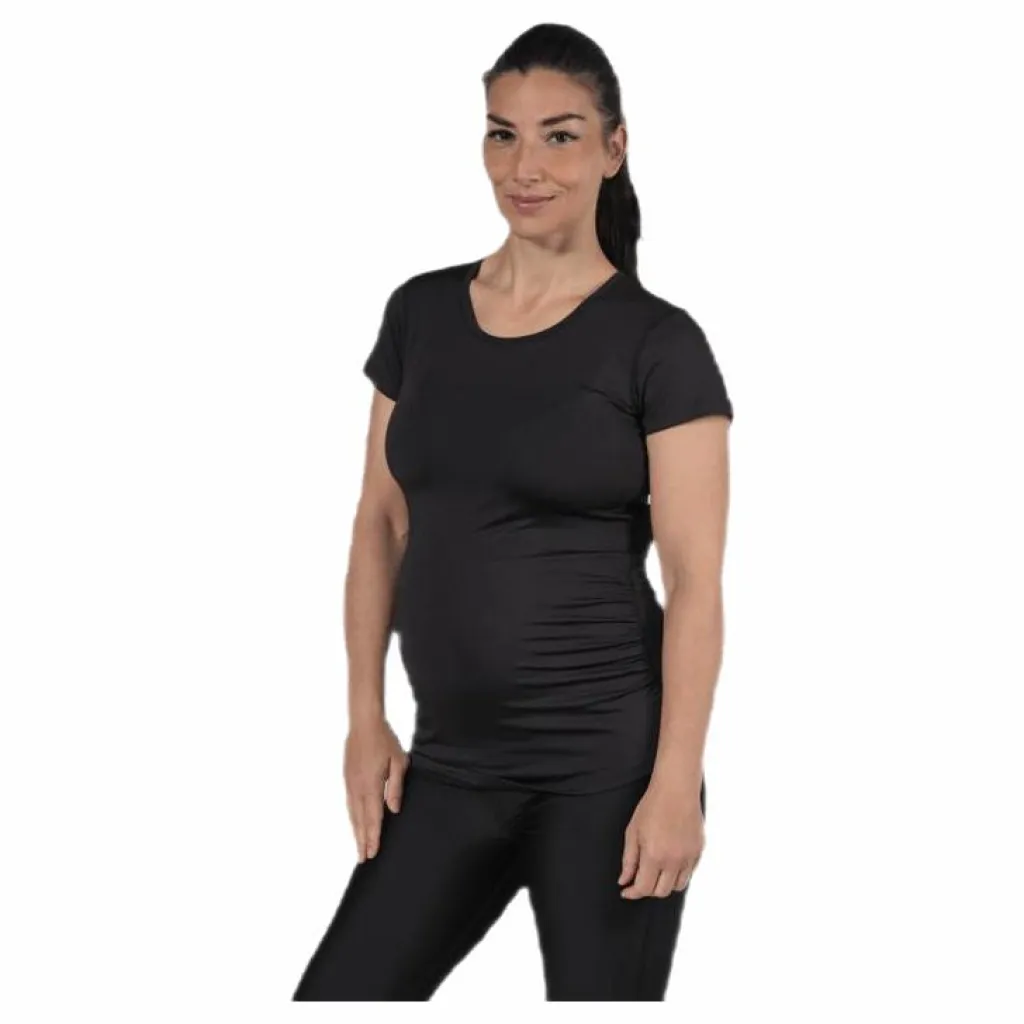 BLACC Active Mama Tee Black Svart Outlet