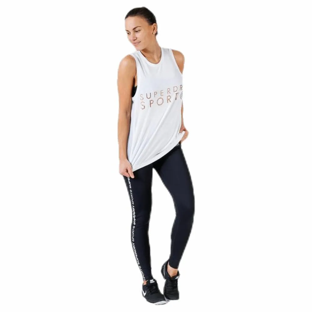 Superdry Active Studio Luxe White Vit Discount