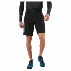 Jack Wolfskin Active Track Shorts Black Svart Best