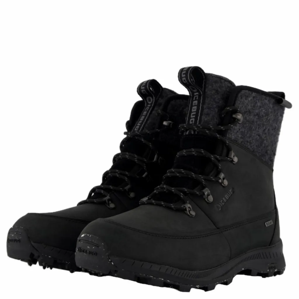 Adak Rewool W Bugrip Black/grey*Icebug New
