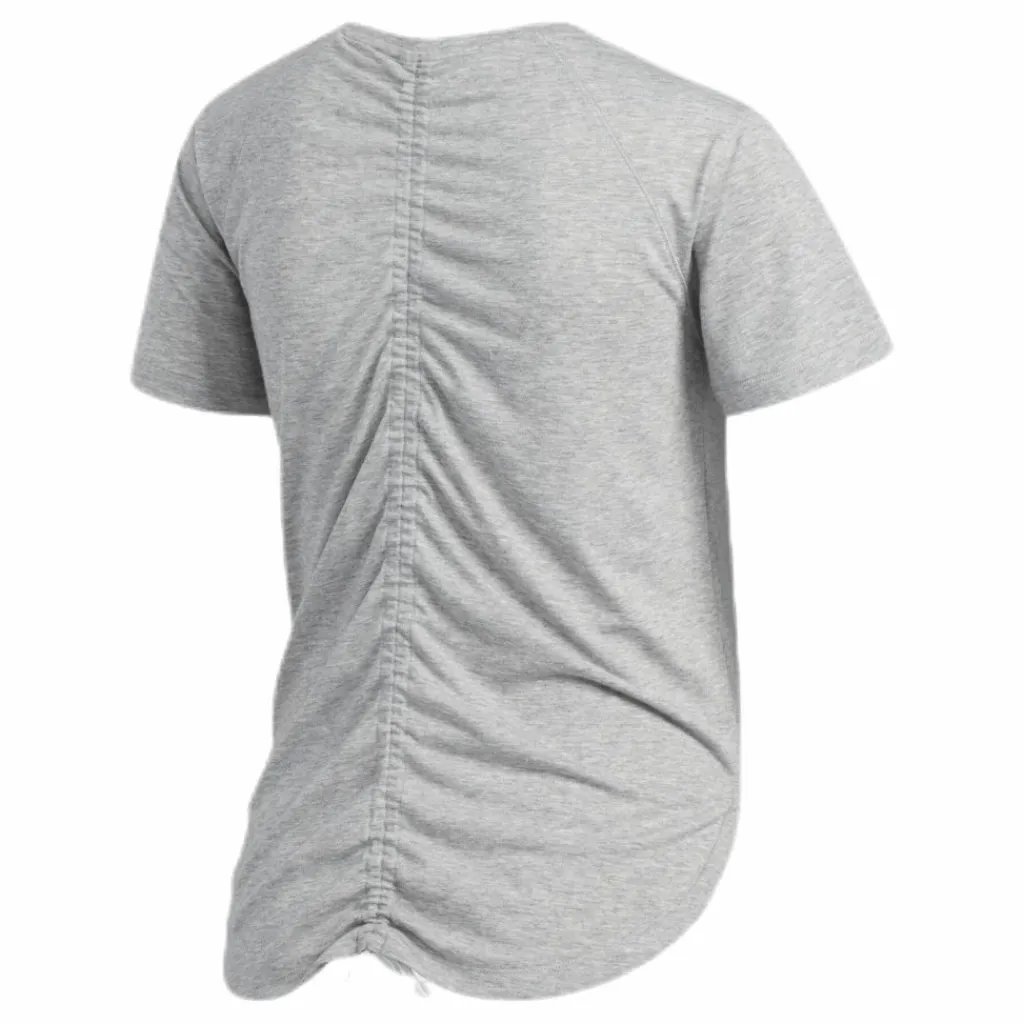 adidas Adapt Length Tee Grey Grå Outlet