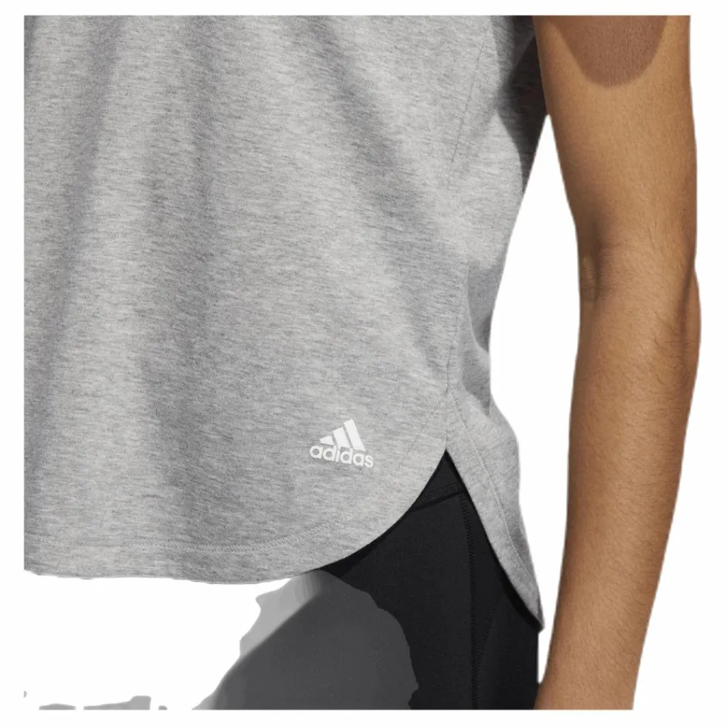 adidas Adapt Length Tee Grey Grå Outlet