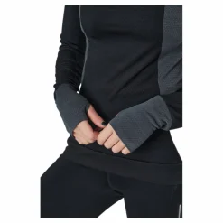 Blocked Longsleeve Tee Women Black / Grey Six*adidas Clearance
