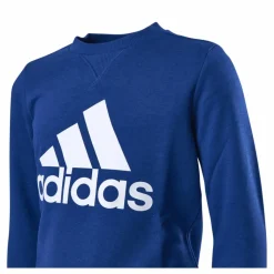 adidas Boys Essentials Big Logo Sweatshirt Team Royal Blue / White Blå Best