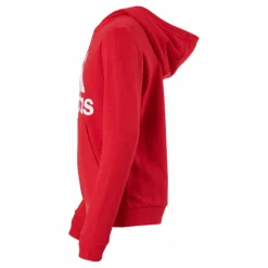 adidas Boys Essentials Big Logo Hoodie Vivid Red / White Rosa Hot