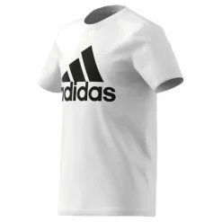 Boys Essentials Big Logo Tee White / Black*adidas Hot