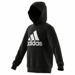 adidas Essentials Hoodie Black Svart New