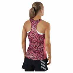 Fast Primeblue Tank Graphic Women Hazy Rose / Multicolor*adidas New